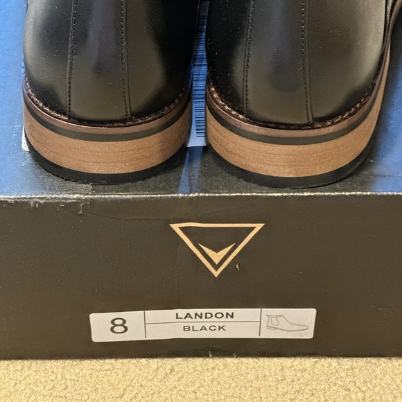 Vance Co. Landon Men’s Chelsea Boots. Black. Size 8. main image 4